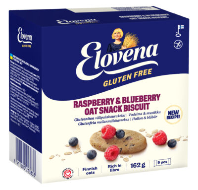 ciasteczka owsiane z malinami i borówką